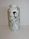 Japanese EggShell Porcelain Vase with Box