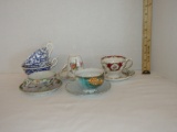 Lot - Porcelain Cups & Saucers