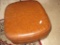 Large Leather Foot Stool