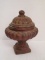 Clay Lidded Urn