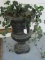 Pair Large Concrete Urns