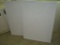 2 Painted White Bulletin Boards