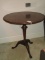 Small Mahogany Pedestal Table