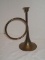 1 Brass Curved Horn Candleholder