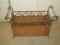 Wicker & Iron Decorative Magazine Rack