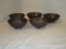 Clay Glazed Bowls - Gorgeous bowls/ Deep Blue Glaze