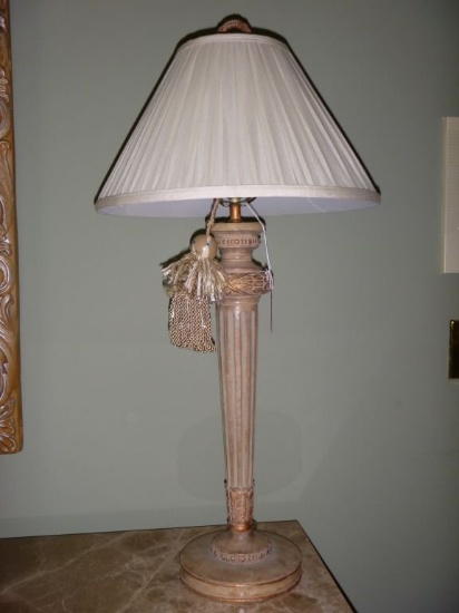 Gilded Lamp w/ Tassel