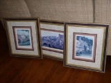 Trio Of Cottage Prints By Caldwell