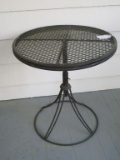 Wrought Iron Side Table