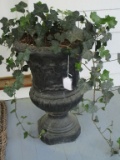 Pair Large Concrete Urns