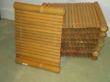 Lot - Pier 1 Bamboo Trays