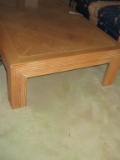 Contemporary Blonde Coffee Table