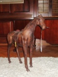 Leather Figure Of Horse