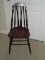 Mahogany Windsor Back Side Chair