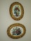 Vintage Pair Floral Wall Décor