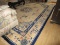 Beautiful Aubusson Style Rug in Blues & Cream