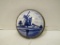 Delft Blue China Brooch