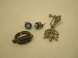 Lot - Earrings and Other