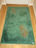 Vintage Chinese Frette Style Rug