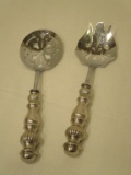 Sterling Handled Salad Fork & Spoon