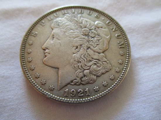 1921 Morgan Silver Dollar