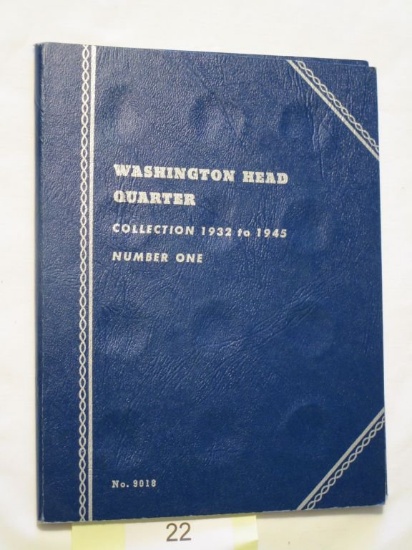 Lot - Silver Washington Quarters w/ Collector's Book