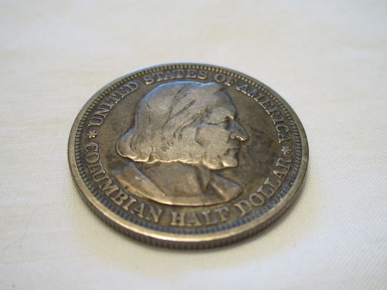 1893 Columbian Silver 1/2 Dollar