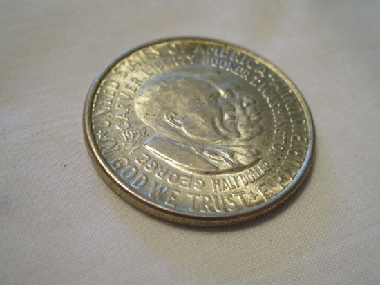 Silver Commemorative Coin - 1952 Washington-Carver