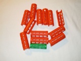 Lot - Hard Plastic Coin Rollers For Quarters & Dimes