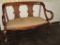 Settee w/ Great Curved Arms