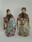 Pair Nice Ceramic Chinese Elder Figurines