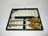 Silver-plate Spoons w/ Gold Plated Bowls - Sheffield England