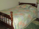 Full Size Headboard & Footboard - Bed Linens Included