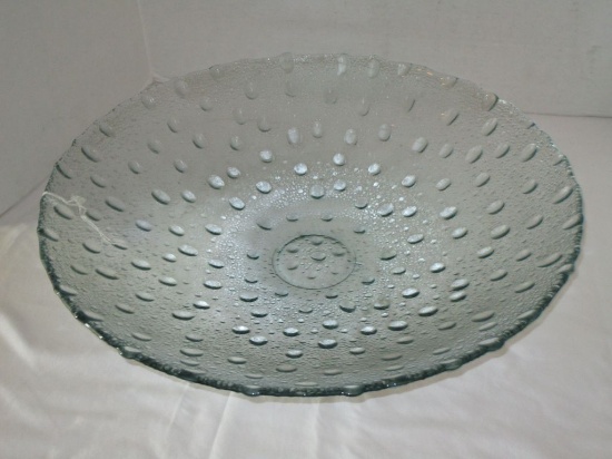 Bubble Glass Design Center Bowl - 18"