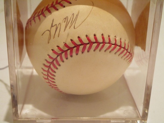 Autographed Official Ball of The American League