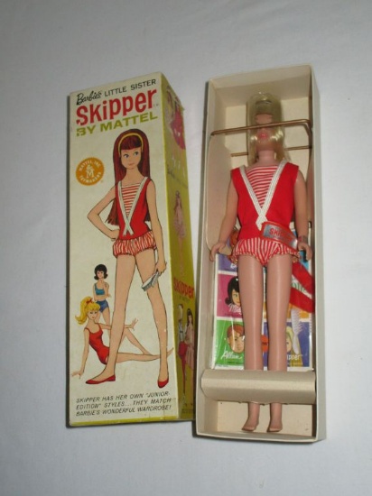 Rare "Skipper" Barbie's Little Sister by Mattel Stock # 0950 - 1963