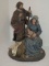 Resin Figurine of Holy Family - Joseph, Mary & Baby Jesus