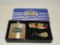 Lot - Jeff Gordon Collectibles - Flask, Pocket Knife & Key Chain in Tin Box