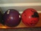 Bowling Ball Lot - Take Up A New Hobby or Use As Garden Art