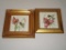 Pair - Hummingbird Prints by Deb Collins - Signed - Sweet Pints in Gilded Frames