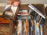 Lot Misc. DVD's & Titanic VHS Tape - See Pictures