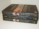 National Geographic Coffee Table Books - Eyewitness To The Civil War & The Untold Civil War