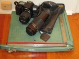 Camera Lot - Nikon N70 35 mm Camera w/ 35-80mm & 80-205mm Lenses &