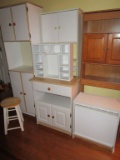 Laminate Furniture - 7 pcs Microwave Stand, 2 Door Cabinet, 2 Bathroom Shelves, etc.