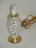 Miniature Pierced Ceramic Lamp