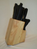 Revere Ware Knife Set & Storage Block - See Pictures