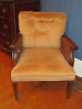 Chair w/ Cane Woven Sides - See Pictures