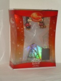 Disney Store Exclusive 2008 Tree Topper - Mickey & Minnie Sits Atop This Star