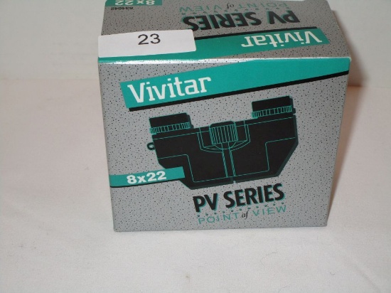 Vivitar PV Series Binoculars 8x22 w/ Original Box