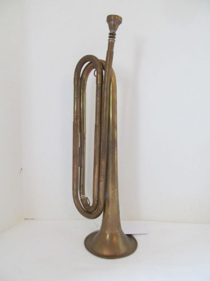 Vintage Rexcraft Official Boy Scout Bugle - Approx 17"